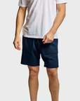 Easy Mondays Slub Cotton Short Navy-Men's Shorts-Brooklyn-Vancouver-Yaletown-Canada