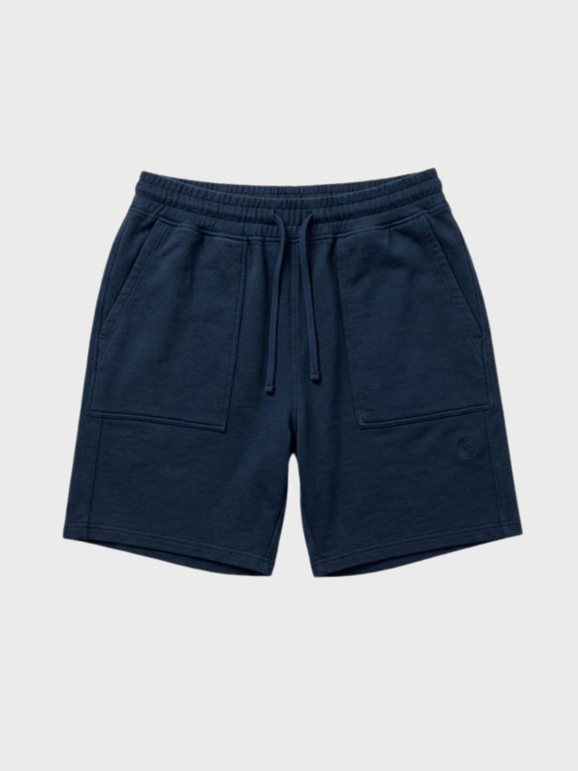 Easy Mondays Slub Cotton Short Navy-Men's Shorts-Brooklyn-Vancouver-Yaletown-Canada