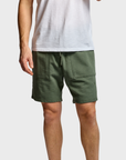 Easy Mondays Slub Cotton Short Thyme-Men's Shorts-Brooklyn-Vancouver-Yaletown-Canada