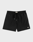 Bather Solid Black Swim Trunk - Black-Men's Shorts-Brooklyn-Vancouver-Yaletown-Canada
