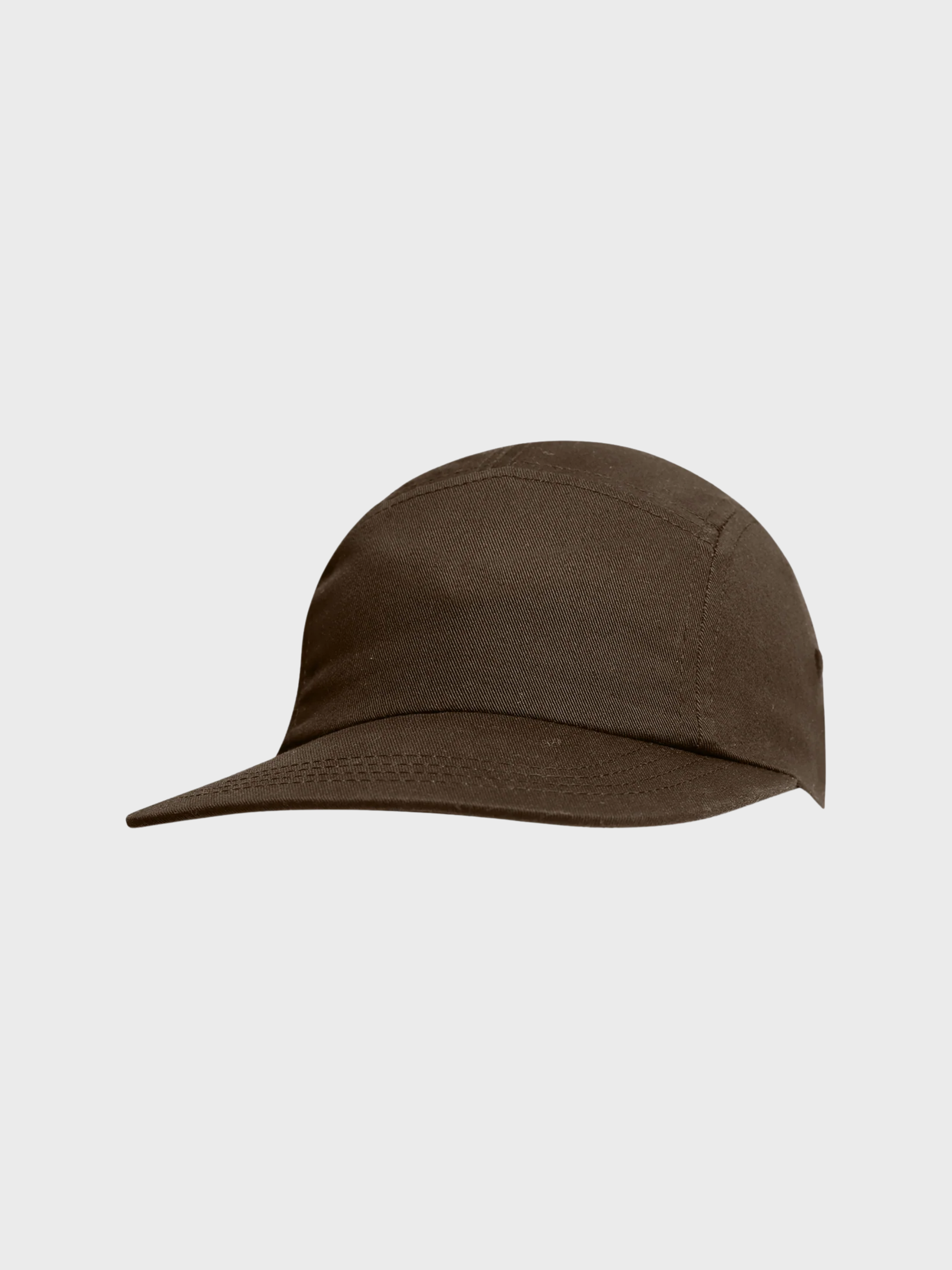 Far Afield Laurel 5 Panel Cap - Panama Twill - Brown-Men's Accessories-Brooklyn-Vancouver-Yaletown-Canada