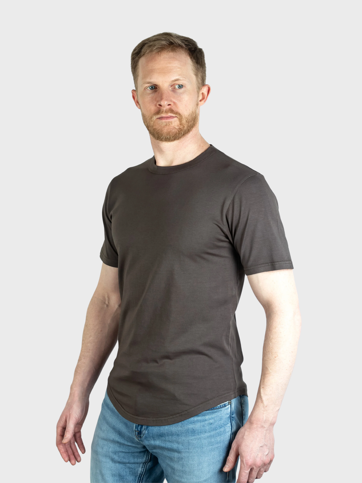 Jude Neale Kris Supima Cotton Short Sleeve - Army-Men's T-Shirts-Brooklyn-Vancouver-Yaletown-Canada