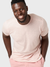 Merz Slub Pima Cotton T-Shirt - Dusted Pink-Men's T-Shirts-Brooklyn-Vancouver-Yaletown-Canada