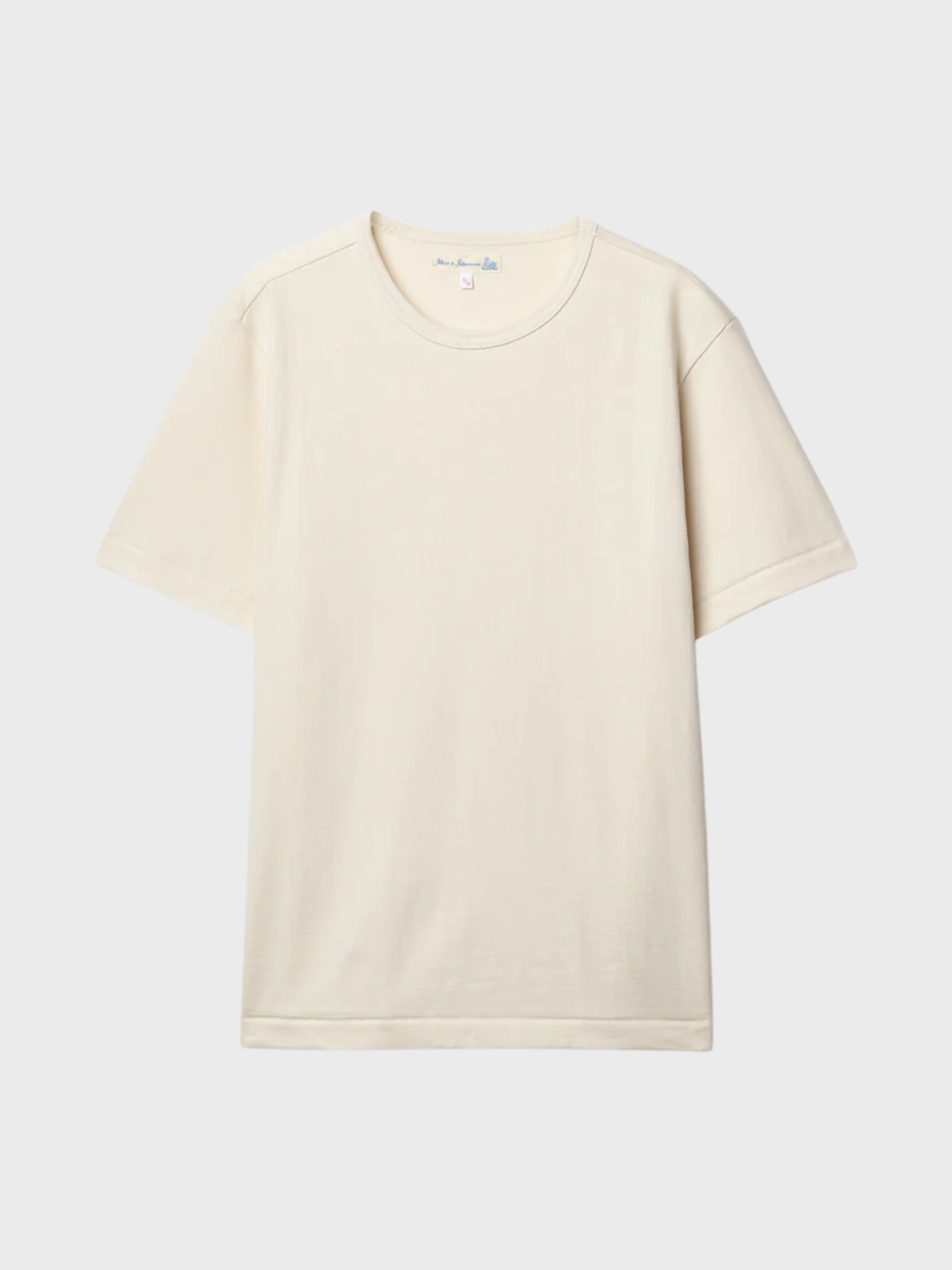 Merz Vintage Machine Refined Classic Fit T-Shirt - Nature-Men's T-Shirts-Brooklyn-Vancouver-Yaletown-Canada