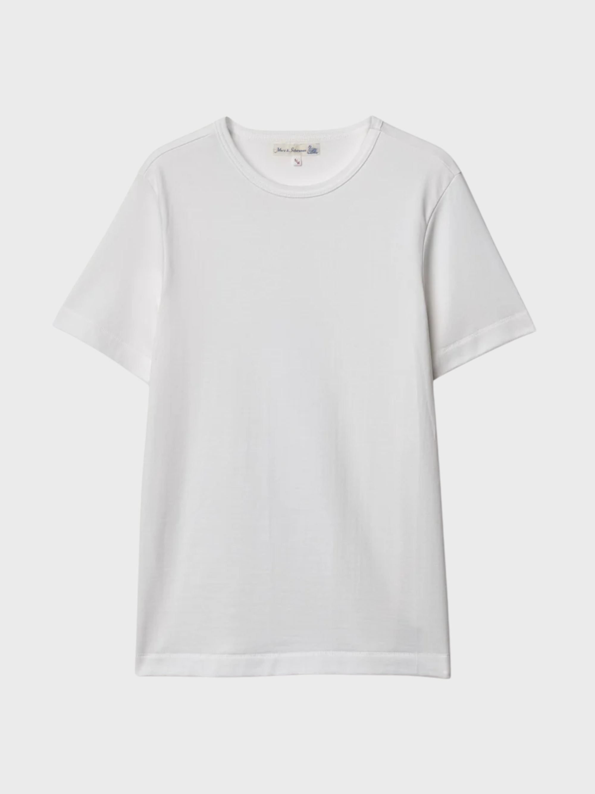 Merz Vintage Machine Refined Classic Fit T-Shirt - White-Men's T-Shirts-Brooklyn-Vancouver-Yaletown-Canada