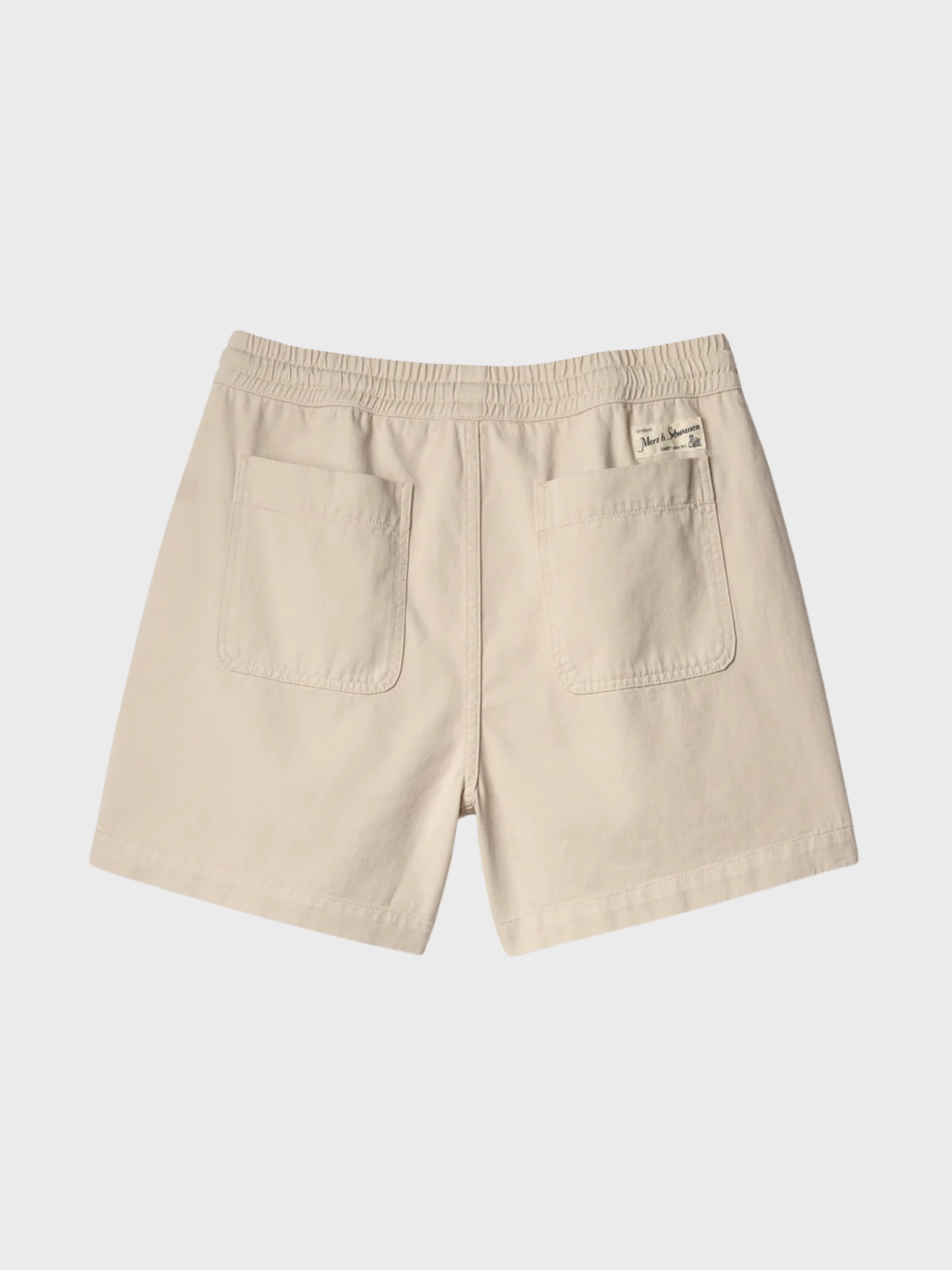 Merz 5" Lightweight Cotton Twill Shorts - Chalk-Men's Shorts-Brooklyn-Vancouver-Yaletown-Canada