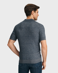 34 Heritage Melange Sweater Indigo-Men's Sweaters-Brooklyn-Vancouver-Yaletown-Canada