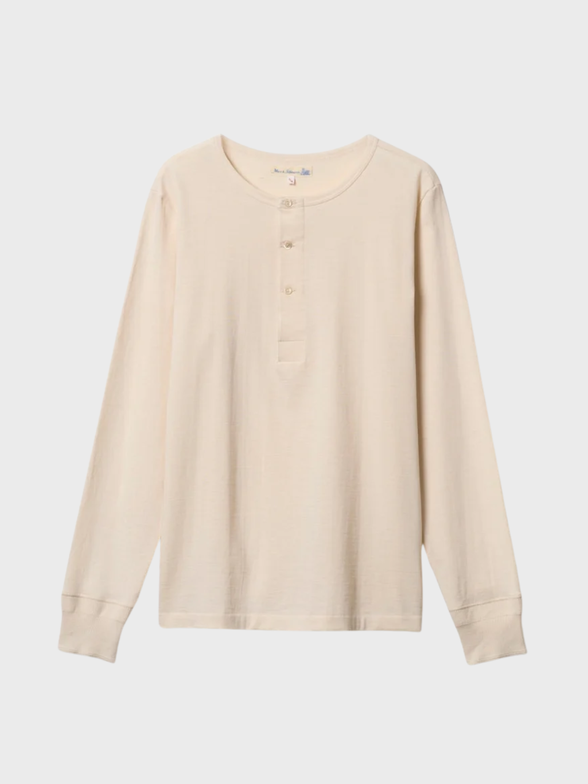 Merz Sturdy Jersey Henley - nature-Men's T-Shirts-Brooklyn-Vancouver-Yaletown-Canada