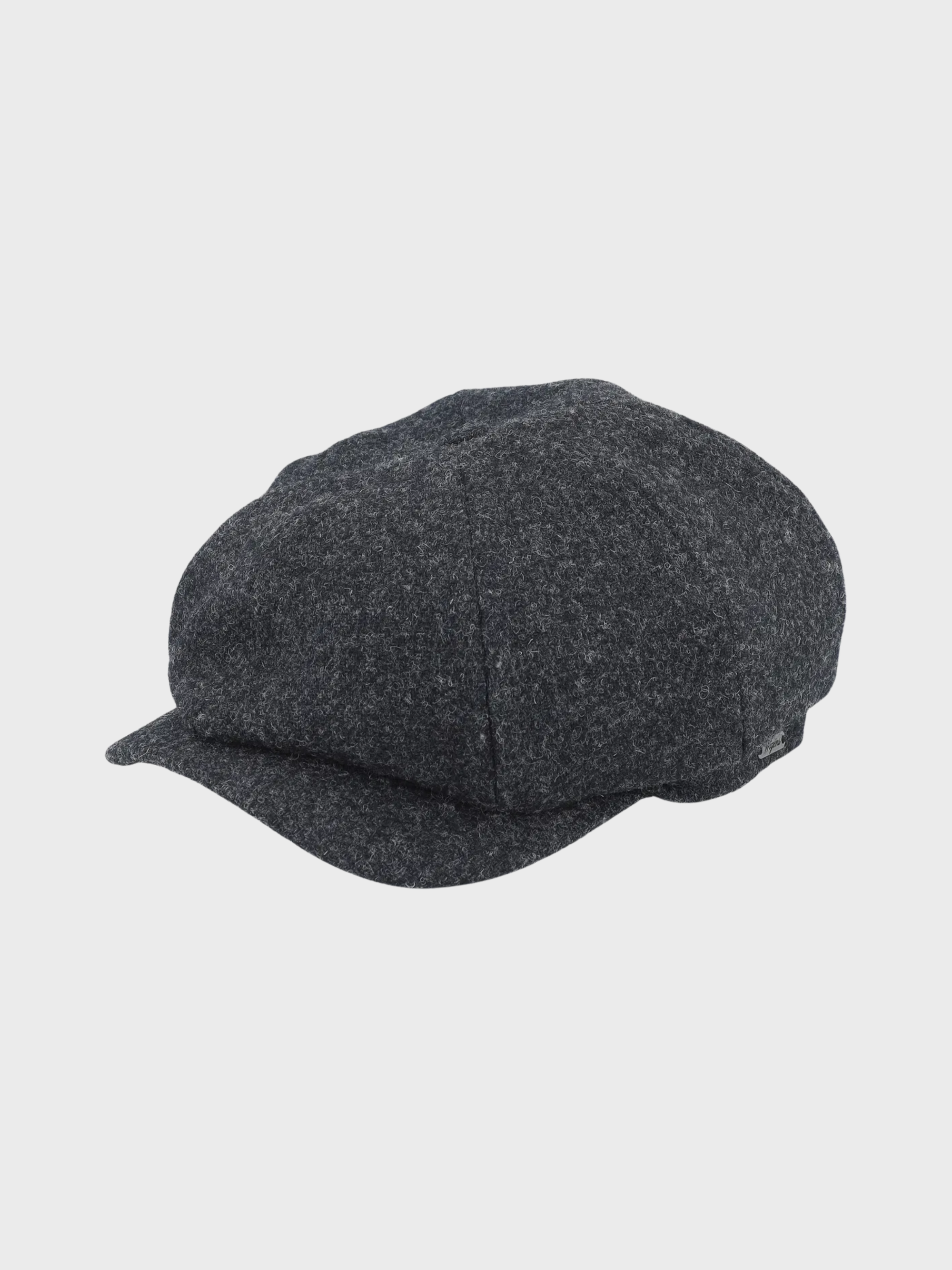 Wigens Newsboy Classic Cap - Grey-Men's Accessories-Brooklyn-Vancouver-Yaletown-Canada