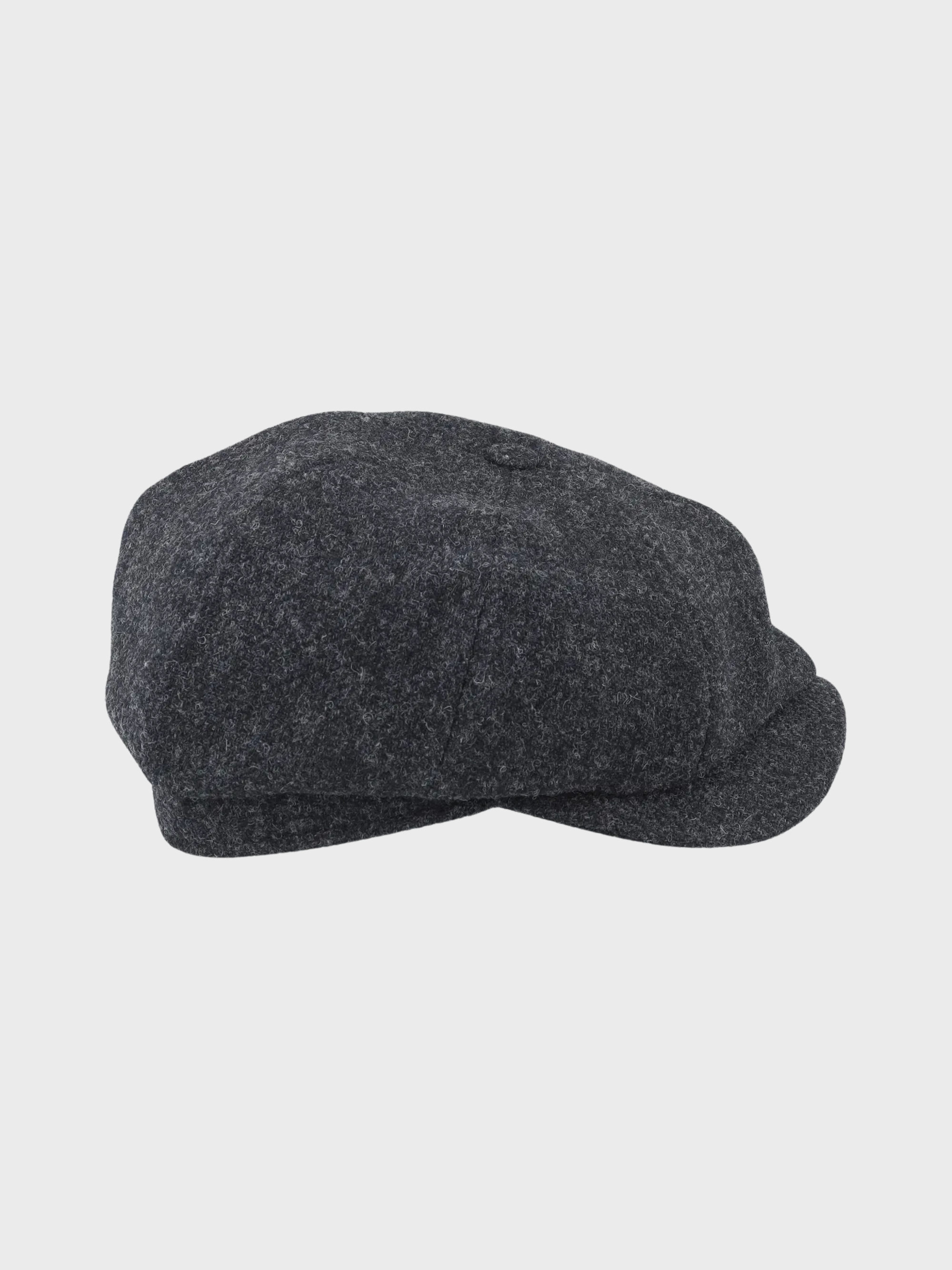 Wigens Newsboy Classic Cap - Grey-Men's Accessories-Brooklyn-Vancouver-Yaletown-Canada
