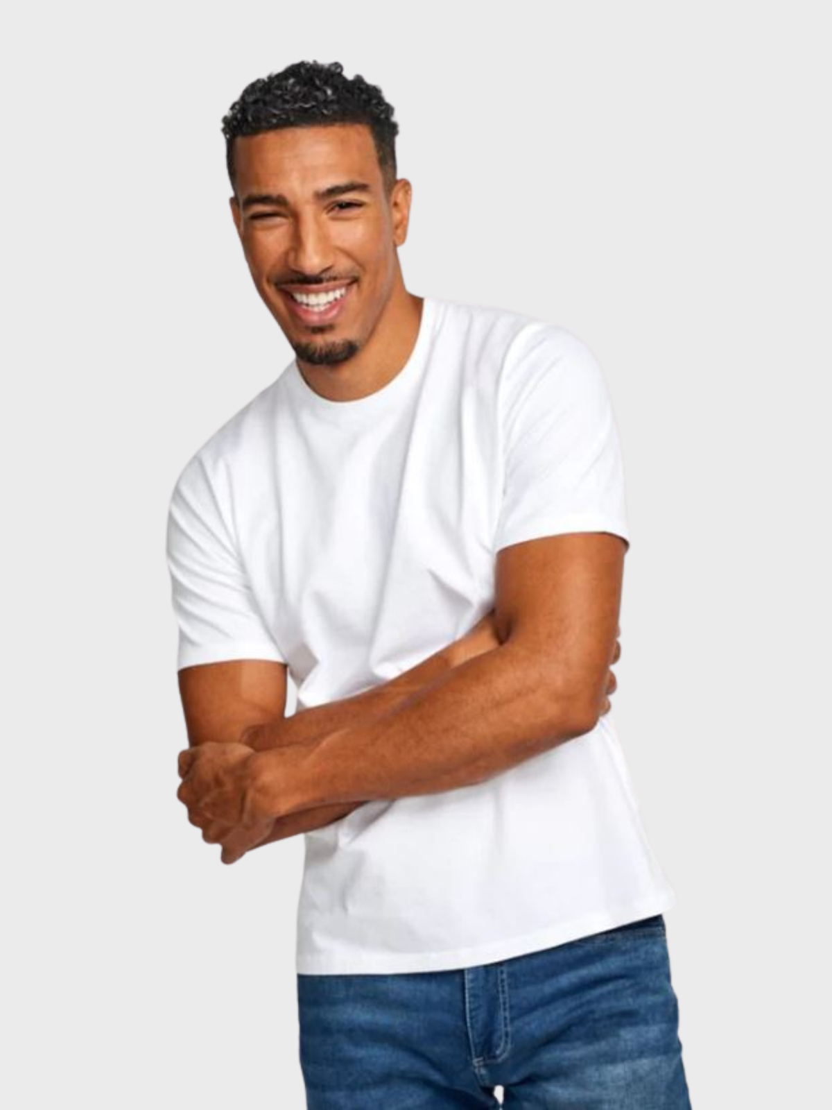 Easy Mondays Crew Neck SS Cotton T-Shirt White-Men's T-Shirts-Brooklyn-Vancouver-Yaletown-Canada