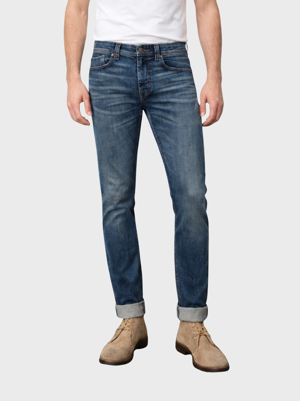 Fidelity Denim Torino Patchouli Selvedge Slim Fit Jeans-Men's Denim-Brooklyn-Vancouver-Yaletown-Canada