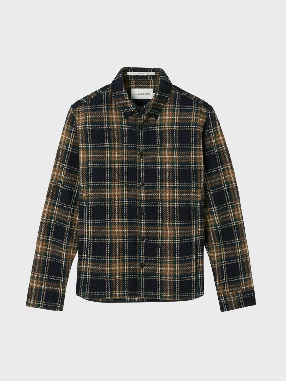 Peregrine Blunt Overshirt - Harry Check-Men's Shirts-Brooklyn-Vancouver-Yaletown-Canada