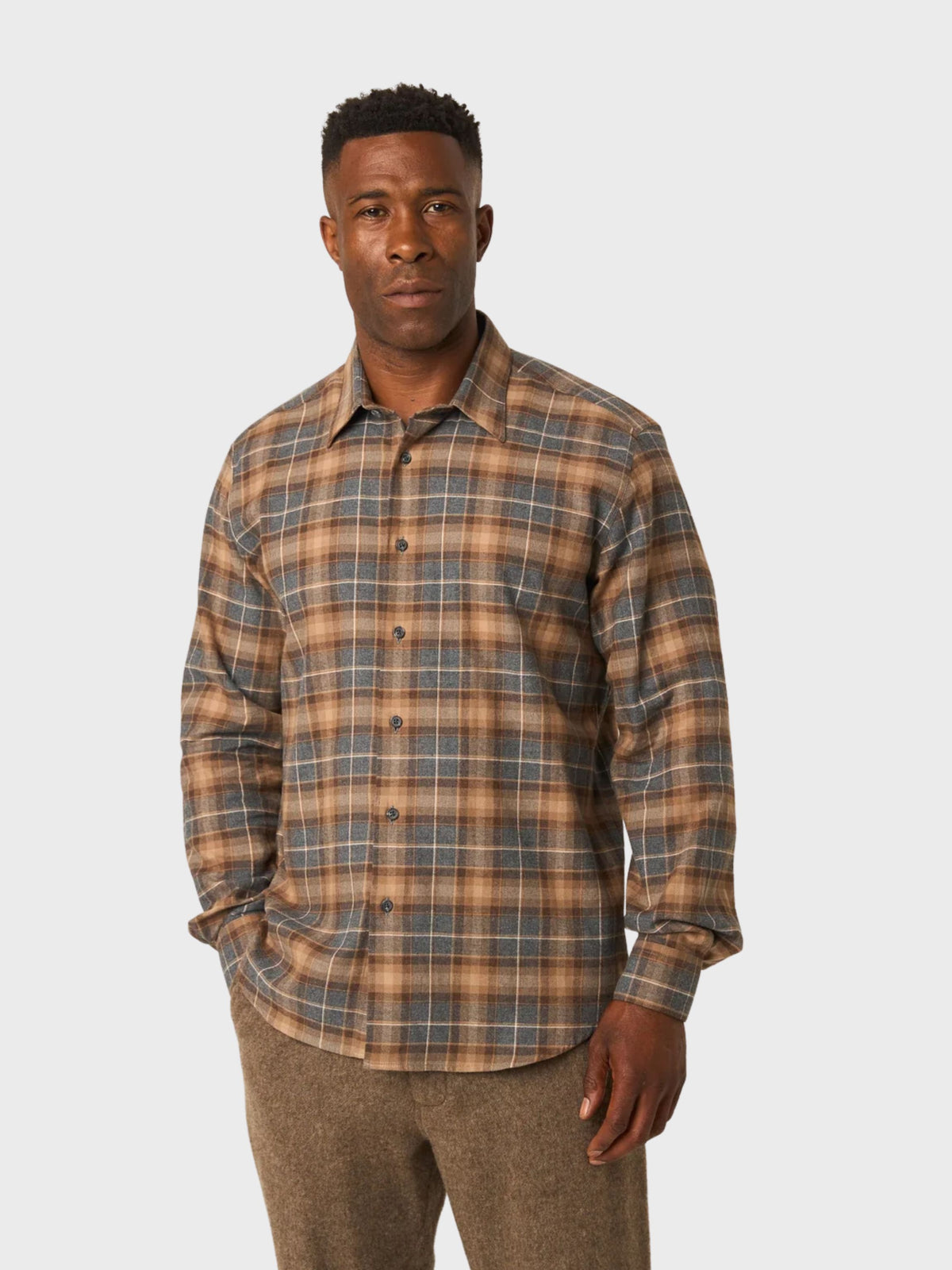 Peregrine Farley Shirt - Teddy-Men's Shirts-Brooklyn-Vancouver-Yaletown-Canada