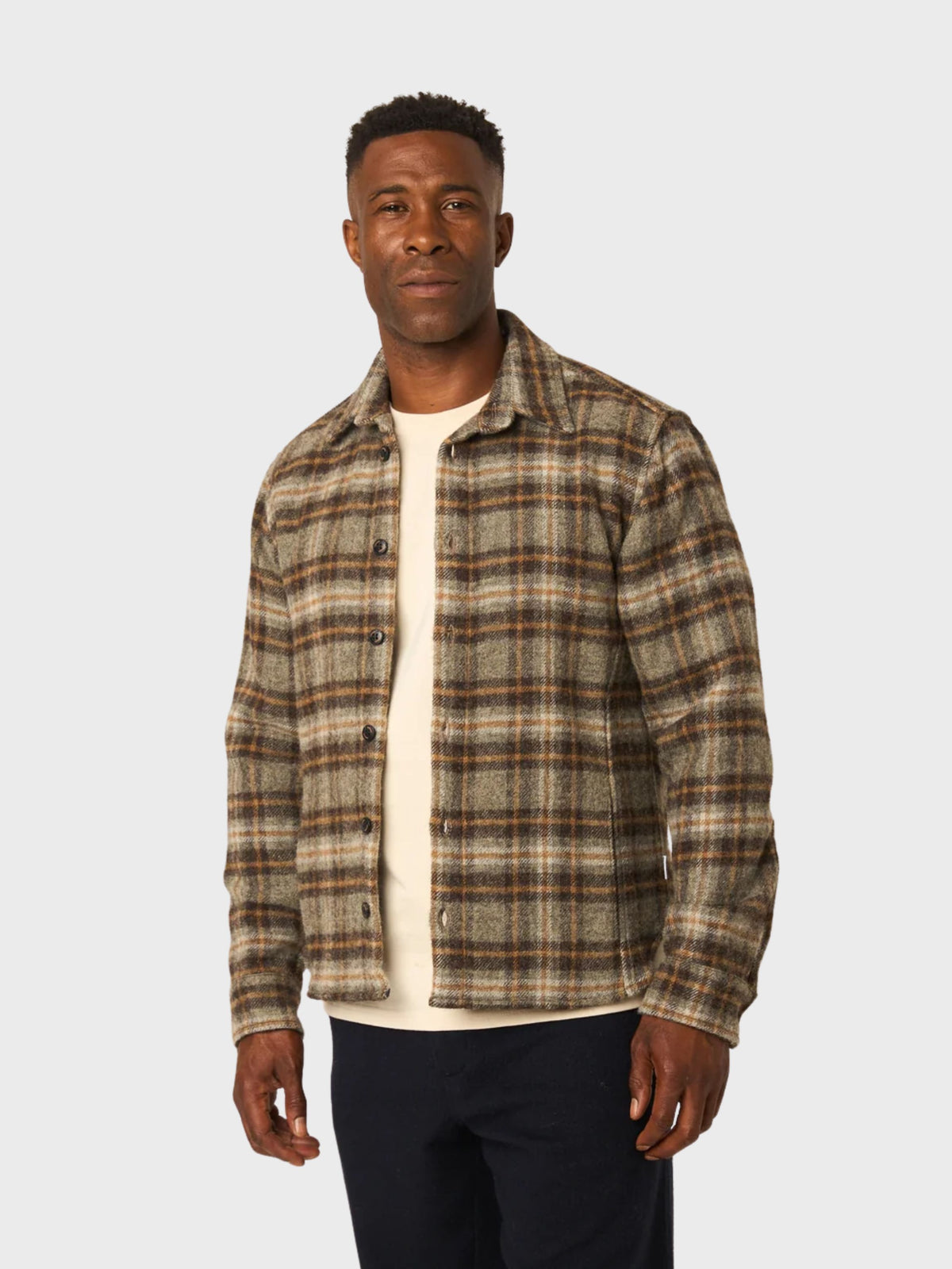 Peregrine Wool Overshirt - Field-Men's Shirts-Brooklyn-Vancouver-Yaletown-Canada