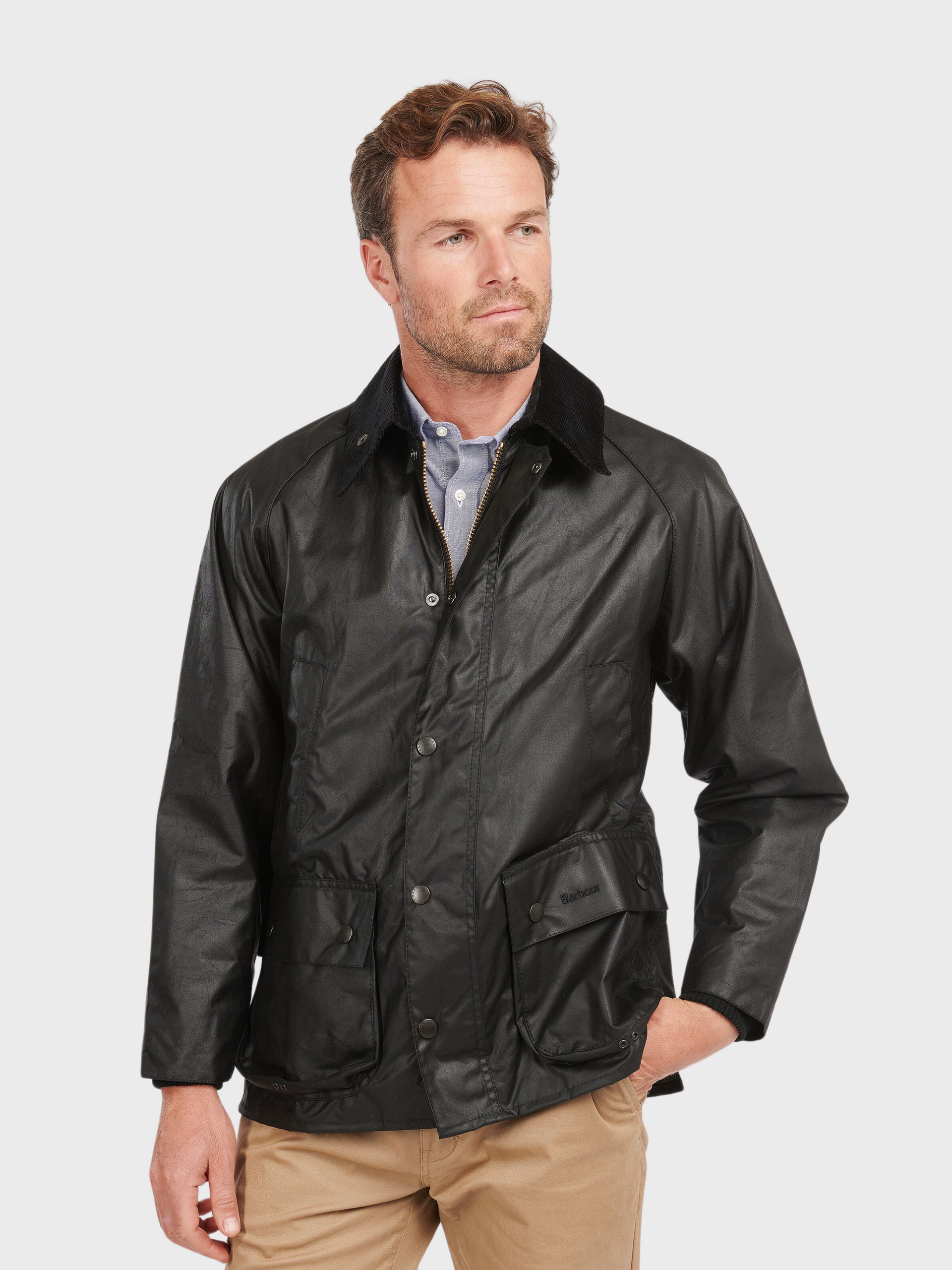 Barbour Bedale Wax Coat - Black. Shop Men's Coats. Premium Denim Barbour Bedale Wax Coat - Black. Shop Men's Coats. Premium Denim