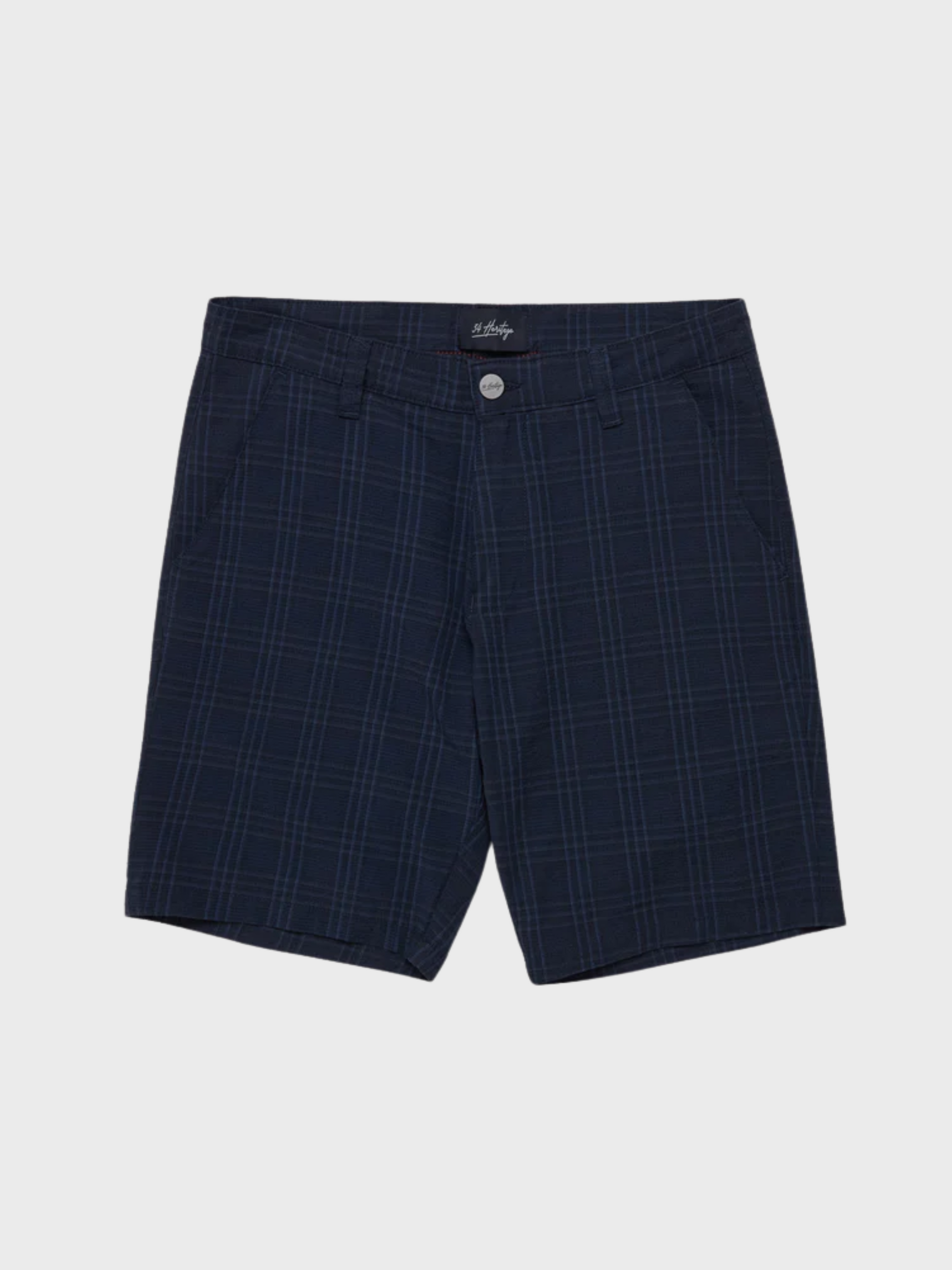 34 Heritage Arizona Seersucker Kona Shorts - Navy-Men's Shorts-Brooklyn-Vancouver-Yaletown-Canada