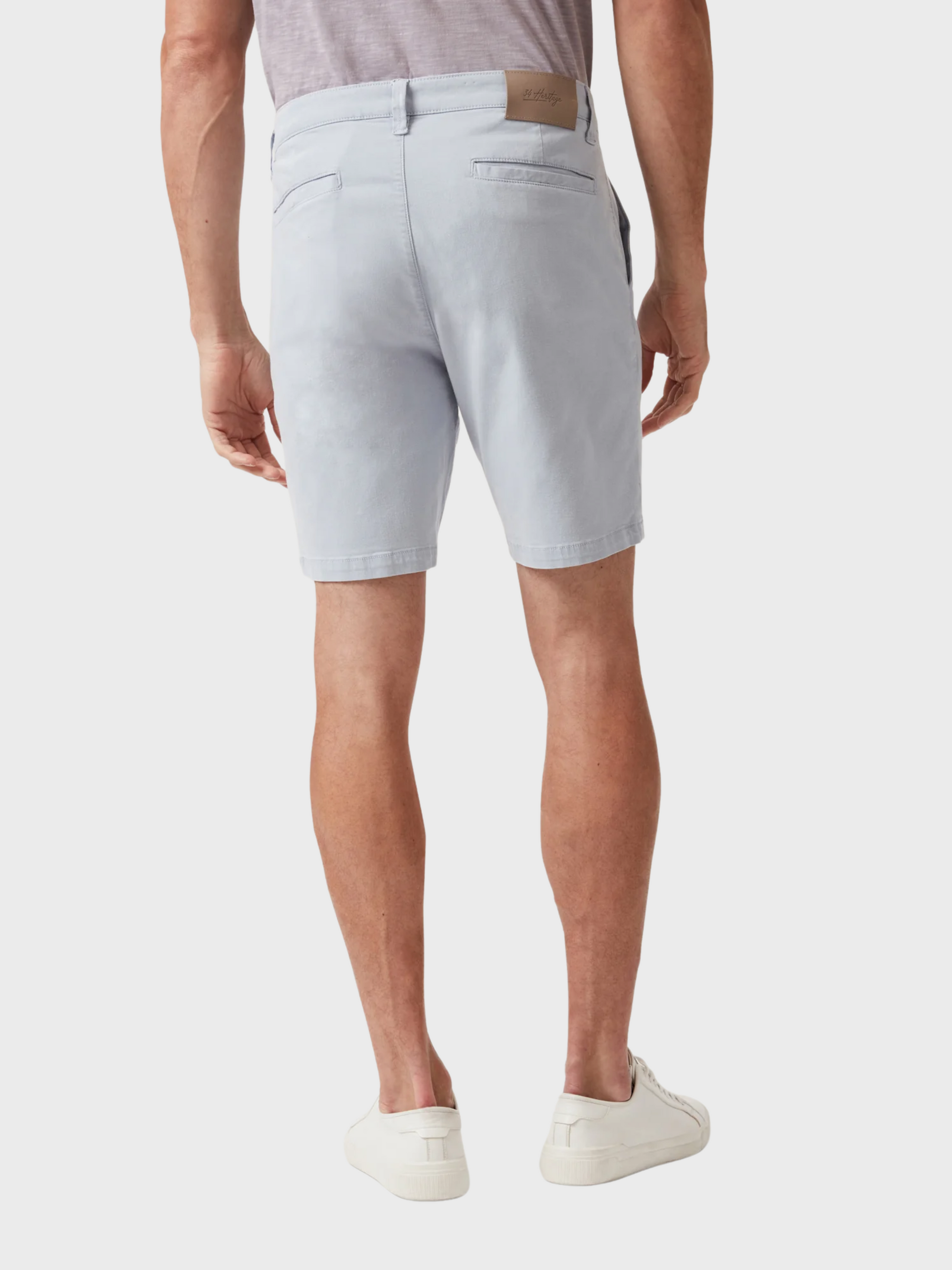 34 Heritage Arizona Twill Shorts - Light Blue-Men's Shorts-Brooklyn-Vancouver-Yaletown-Canada