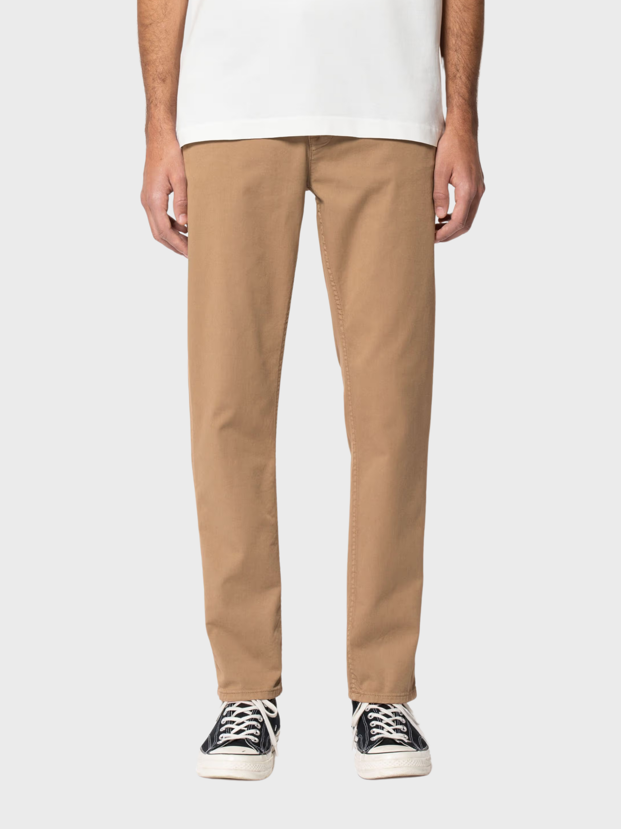 Nudie Easy Alvin Denim Jeans Beige-Men's Denim-Brooklyn-Vancouver-Yaletown-Canada