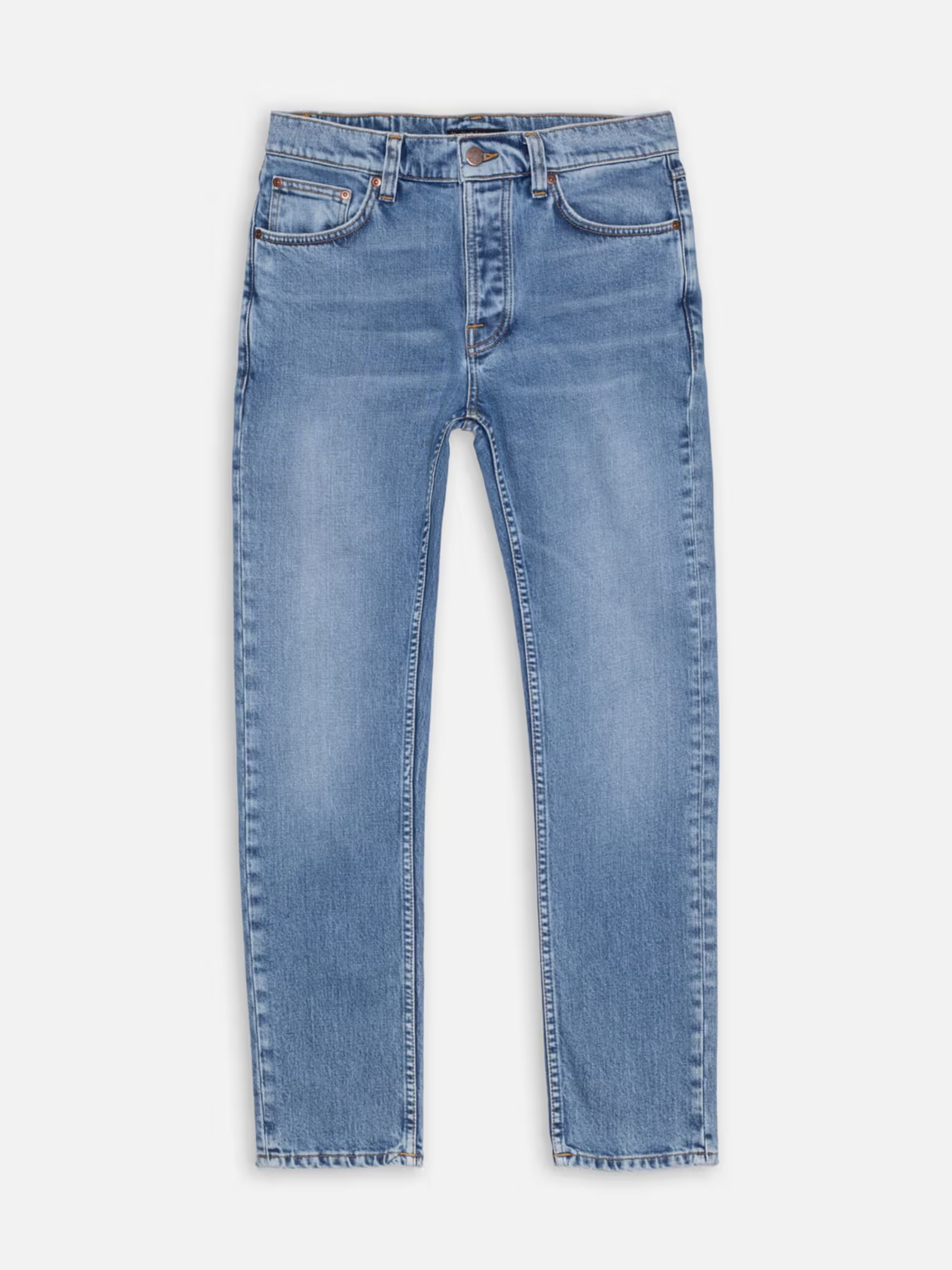 Nudie Solid Ollie Denim Jeans Worn Vintage-Men's Denim-Brooklyn-Vancouver-Yaletown-Canada