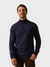 34 Heritage Quarter Zip Sweater Navy-Men's Sweaters-Brooklyn-Vancouver-Yaletown-Canada