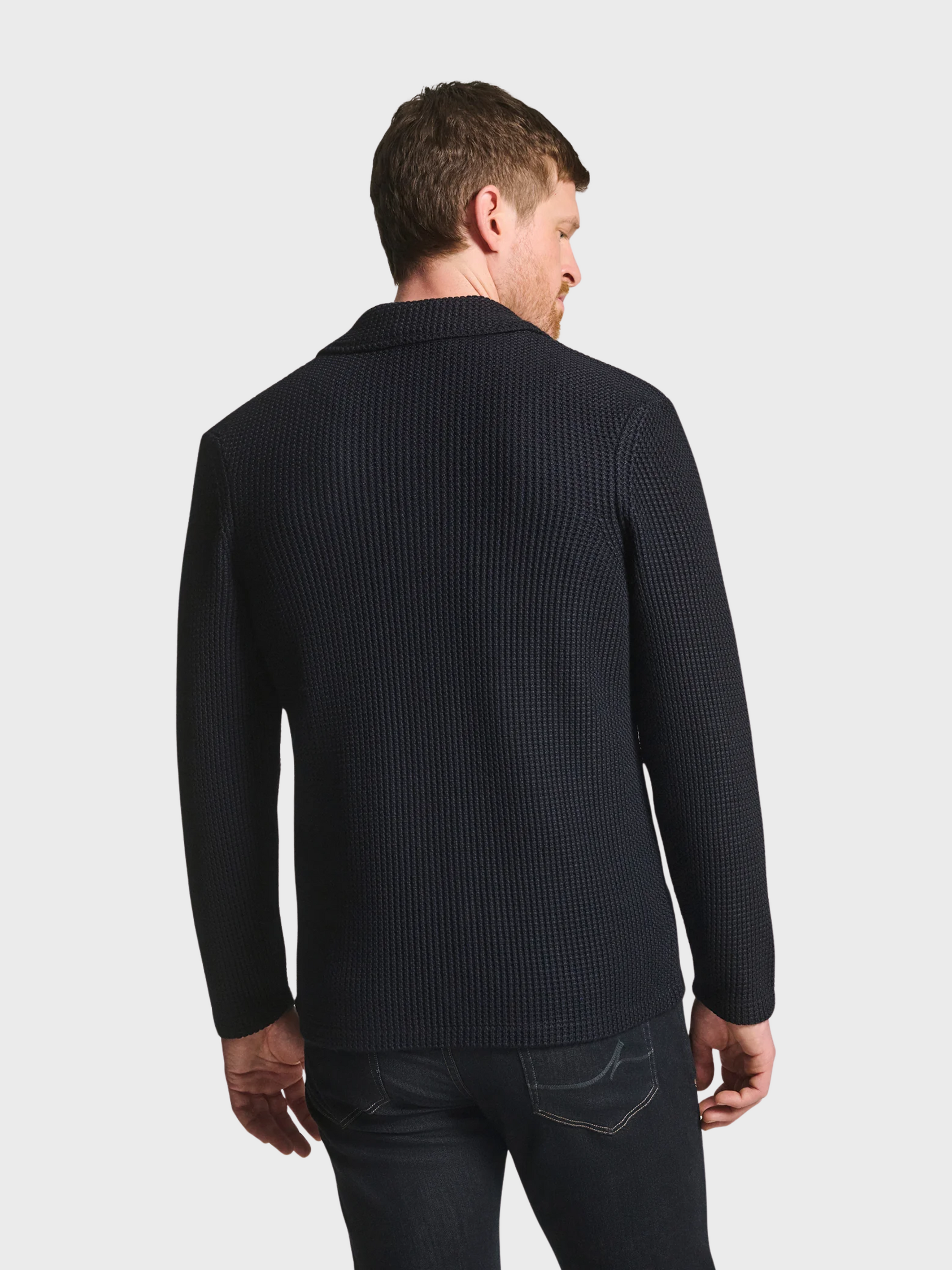 34 Heritage Birch Sweater Blazer Navy-Men's Blazers-Brooklyn-Vancouver-Yaletown-Canada