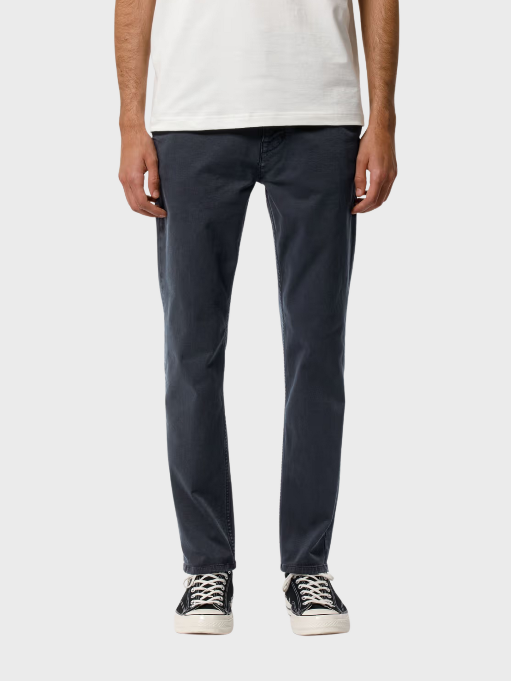 Nudie Easy Alvin Dark Midnight-Men's Pants-Brooklyn-Vancouver-Yaletown-Canada