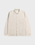 Far Afield Station Cardigan - Stone-Men's Sweaters-Brooklyn-Vancouver-Yaletown-Canada