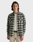 AG Huston Western Shirt Shirts - Charcoal Grey Multi-Men's Shirts-Brooklyn-Vancouver-Yaletown-Canada