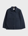 Far Afield Station Jacket - Panama Twill - Navy Iris-Men's Jackets-Brooklyn-Vancouver-Yaletown-Canada