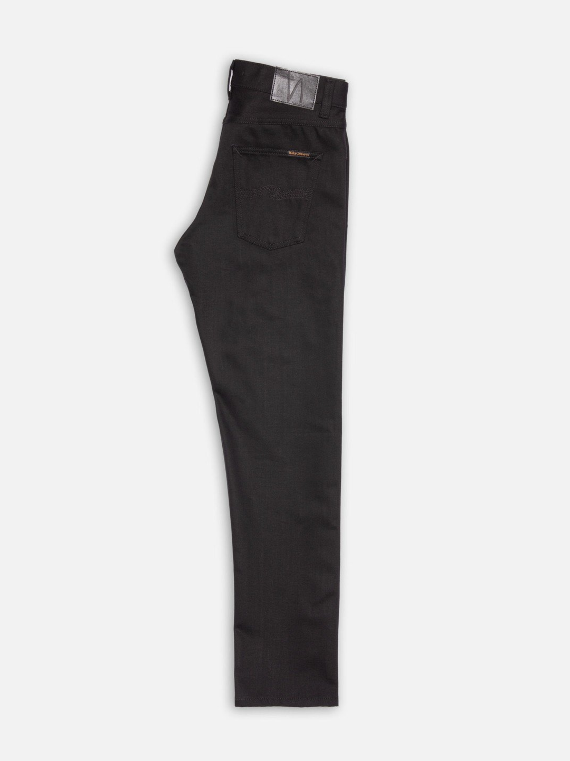 Nudie Steady Eddie II Dry Everblack-Men's Denim-Brooklyn-Vancouver-Yaletown-Canada