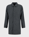 Barbour Lorden Wool Overcoat - Charcoal-Men's Coats-Brooklyn-Vancouver-Yaletown-Canada
