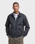 Barbour Modern Royston Wax Jacket - Grey-Men's Jackets-Brooklyn-Vancouver-Yaletown-Canada