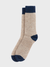 Barbour Houghton Socks - Stone/Navy-Men's Accessories-Brooklyn-Vancouver-Yaletown-Canada