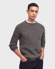 Barbour Horseford Crew Neck Jumper - Olive-Men's Sweaters-Brooklyn-Vancouver-Yaletown-Canada
