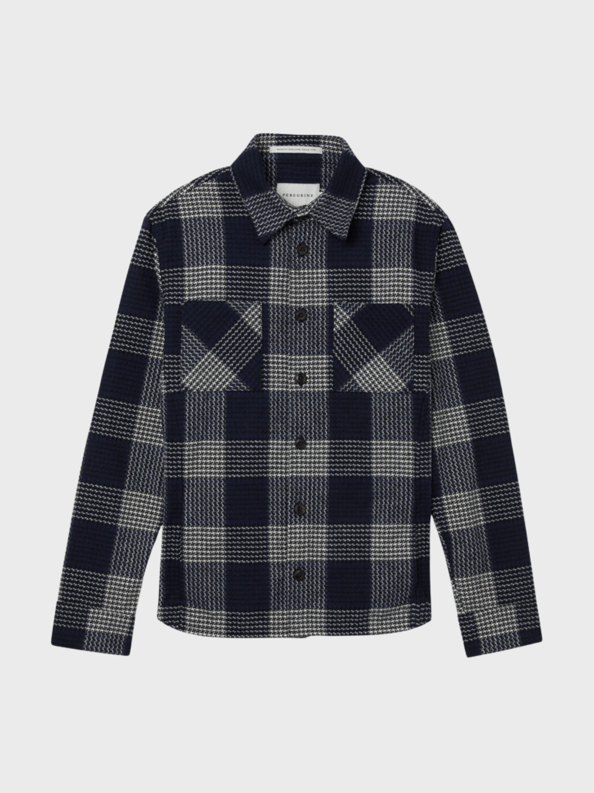 Peregrine Blunt Overshirt - William Check-Men&#39;s Shirts-Brooklyn-Vancouver-Yaletown-Canada