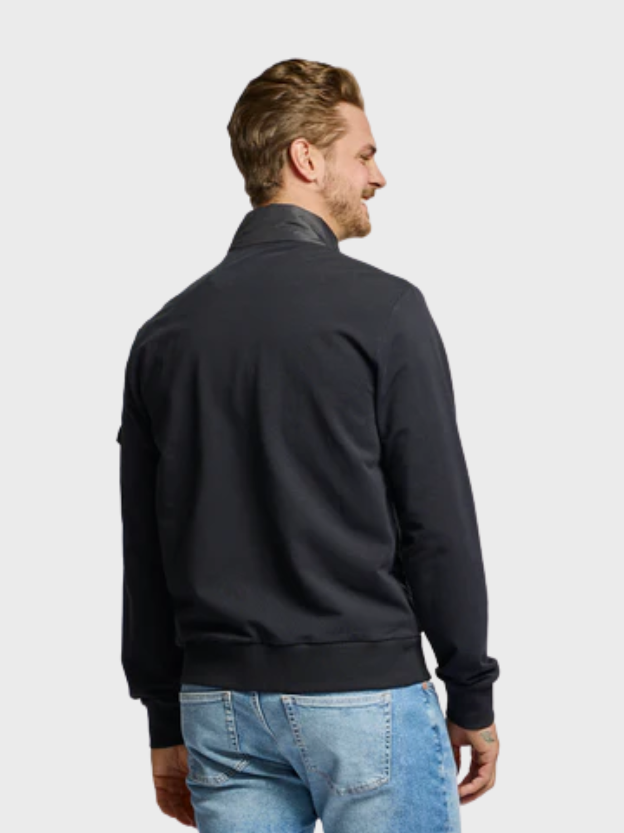 Easy Mondays Quilted Nylon Jacket Black-Men's Jackets-Brooklyn-Vancouver-Yaletown-Canada