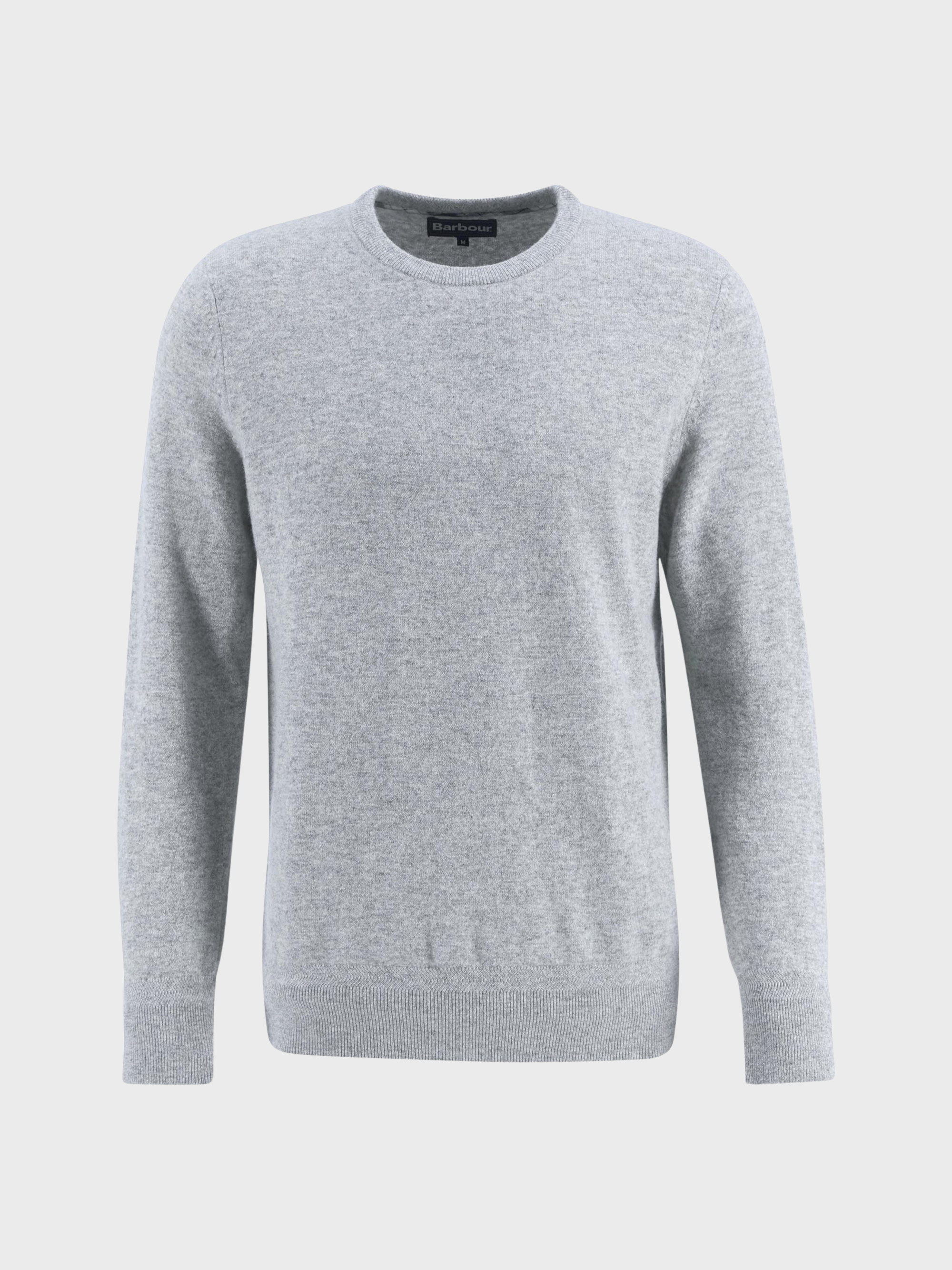 Barbour Waterbury Crew Neck Sweater - Mist-Men's Sweaters-Brooklyn-Vancouver-Yaletown-Canada