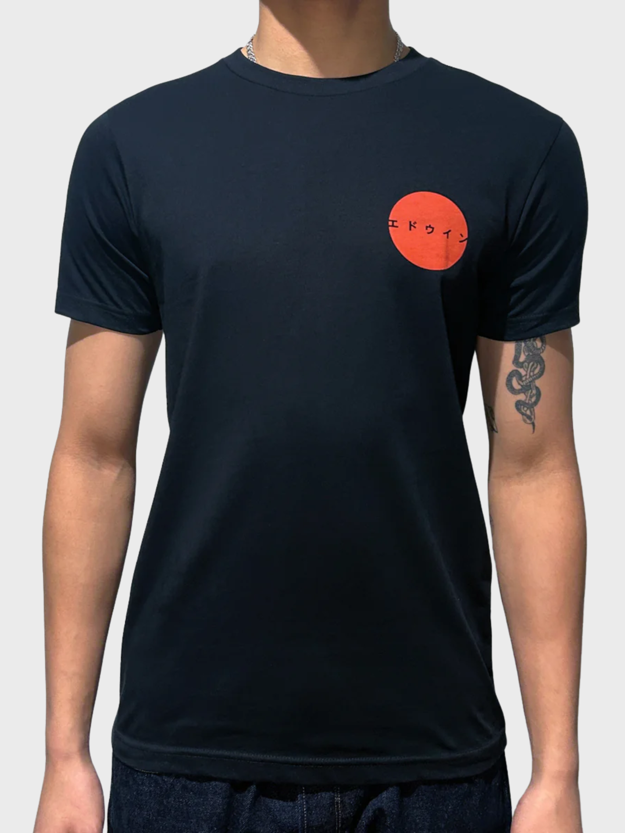 Edwin Ena-T425 Edwin Ss Tee - Tiger Black-Men's T-Shirts-Brooklyn-Vancouver-Yaletown-Canada