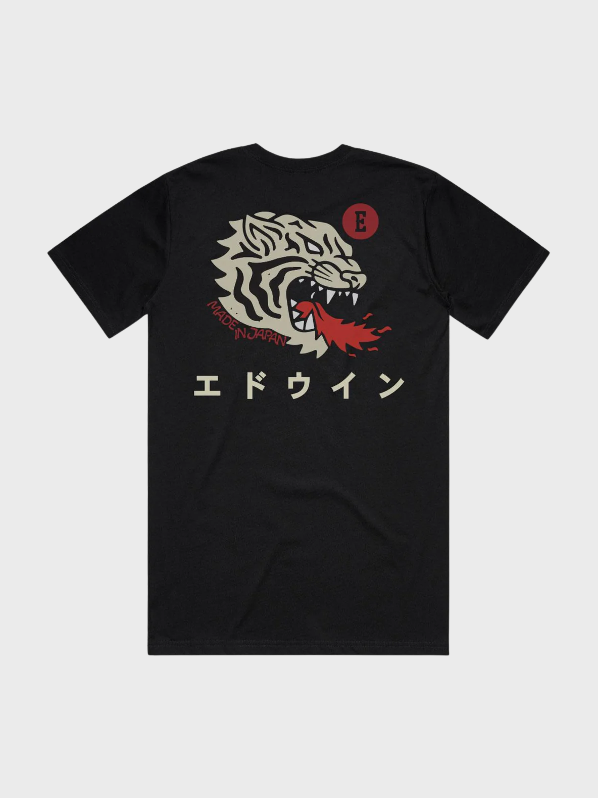 Edwin Ena-T425 Edwin Ss Tee - Tiger Black-Men&#39;s T-Shirts-Brooklyn-Vancouver-Yaletown-Canada