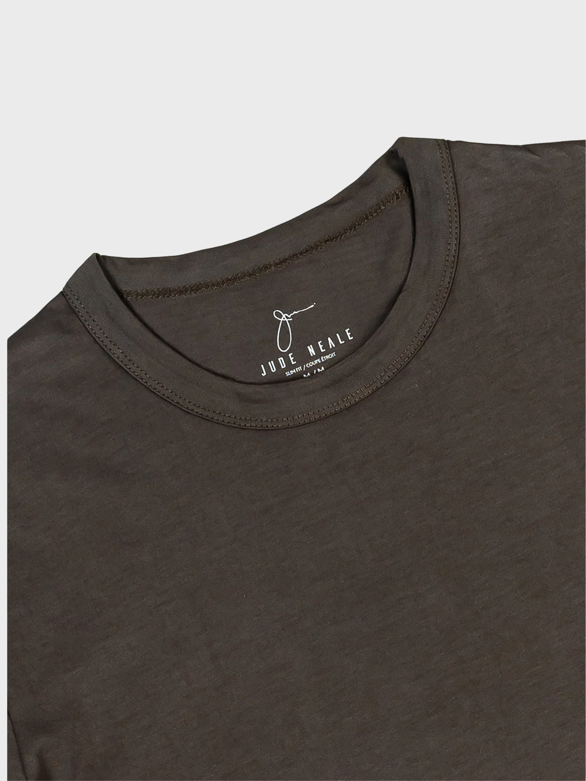 Jude Neale Kris Supima Cotton Short Sleeve - Army-Men's Shirts-Brooklyn-Vancouver-Yaletown-Canada