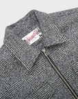 Outclass Bouclé Coach Jacket - Black/White-Men's Jackets-Brooklyn-Vancouver-Yaletown-Canada