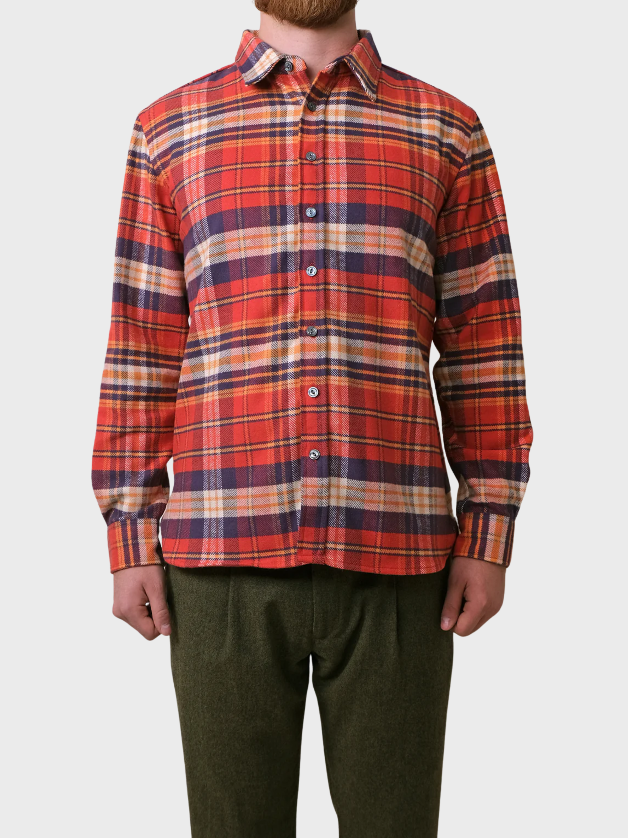 Outclass Easy Shirt - Vintage Plaid Blanket-Men's Shirts-Brooklyn-Vancouver-Yaletown-Canada