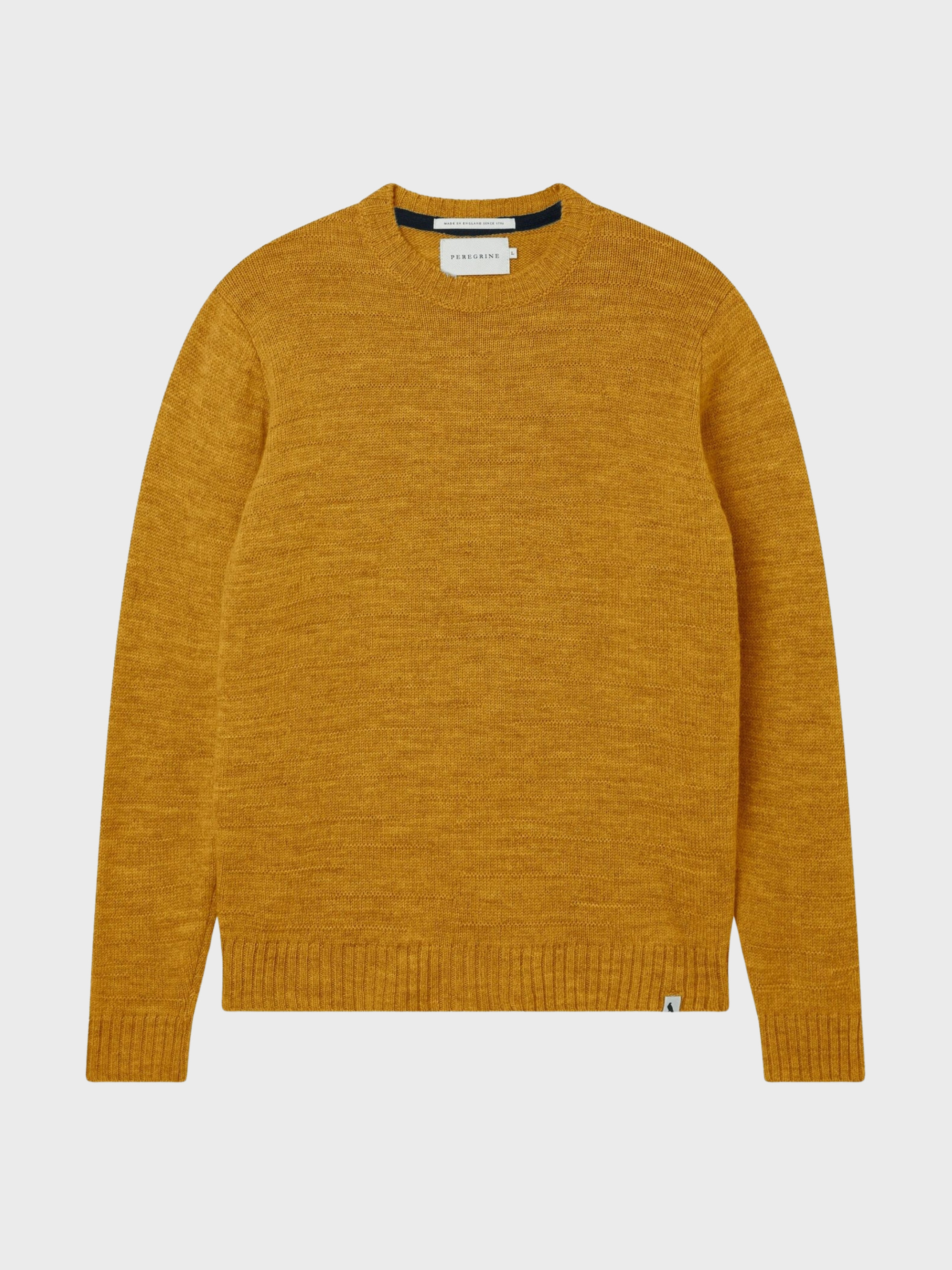 Peregrine Intercity Crew Jumper - Honey-Men's Sweaters-Brooklyn-Vancouver-Yaletown-Canada