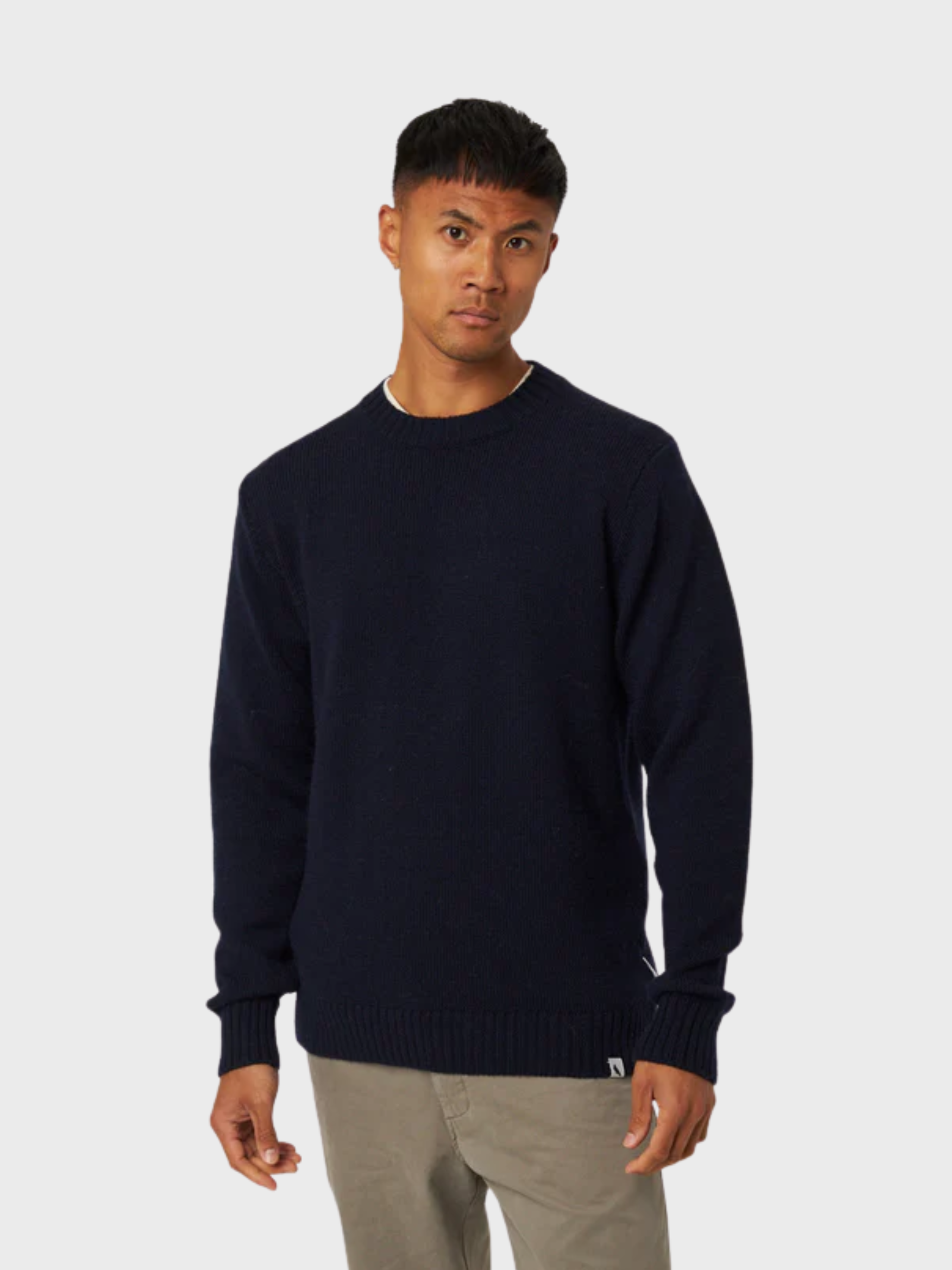 Peregrine Makers Crew Jumper - Navy-Men's Sweaters-Brooklyn-Vancouver-Yaletown-Canada