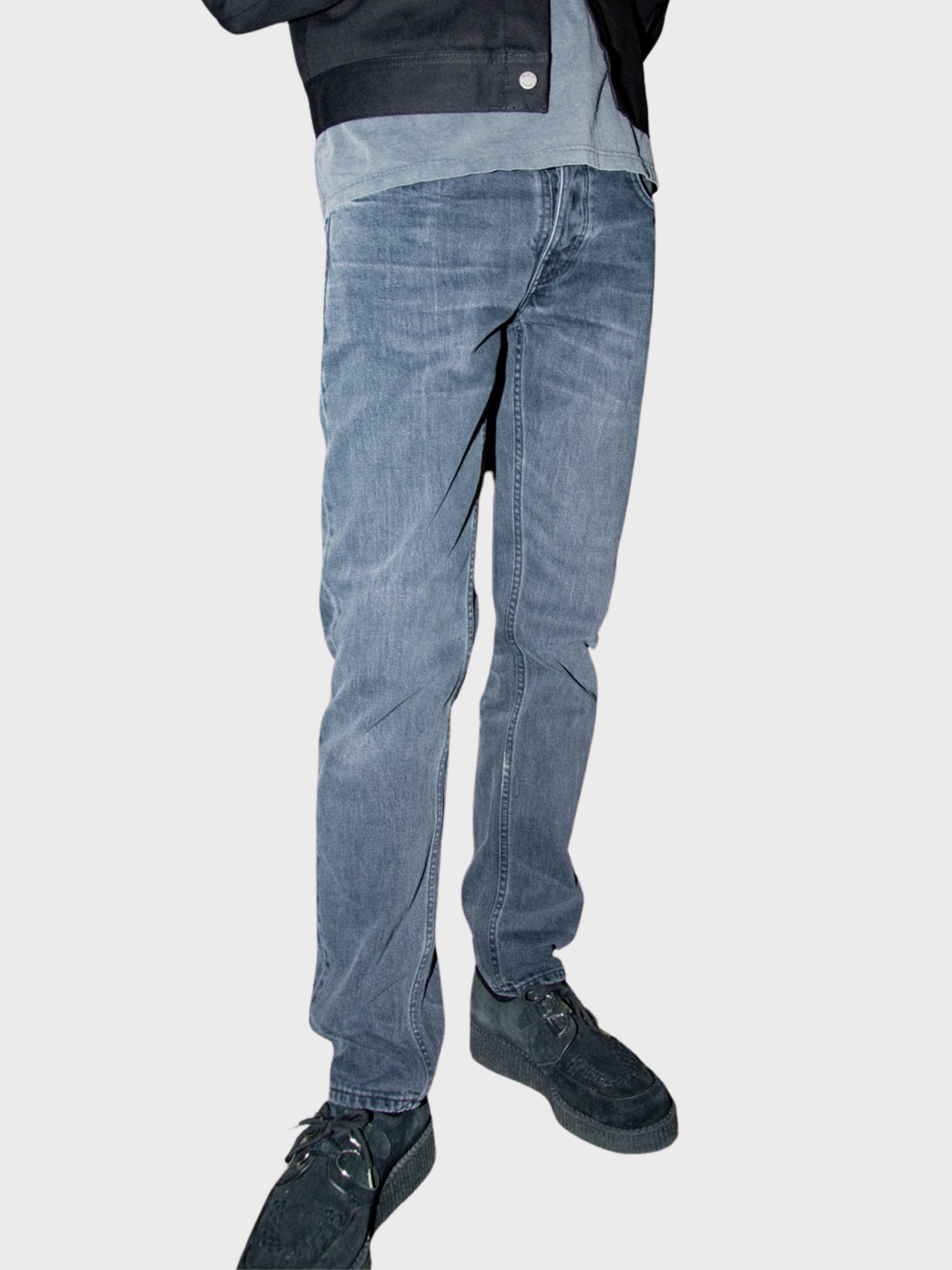Nudie Solid Ollie Pale Tracks-Men's Denim-Brooklyn-Vancouver-Yaletown-Canada