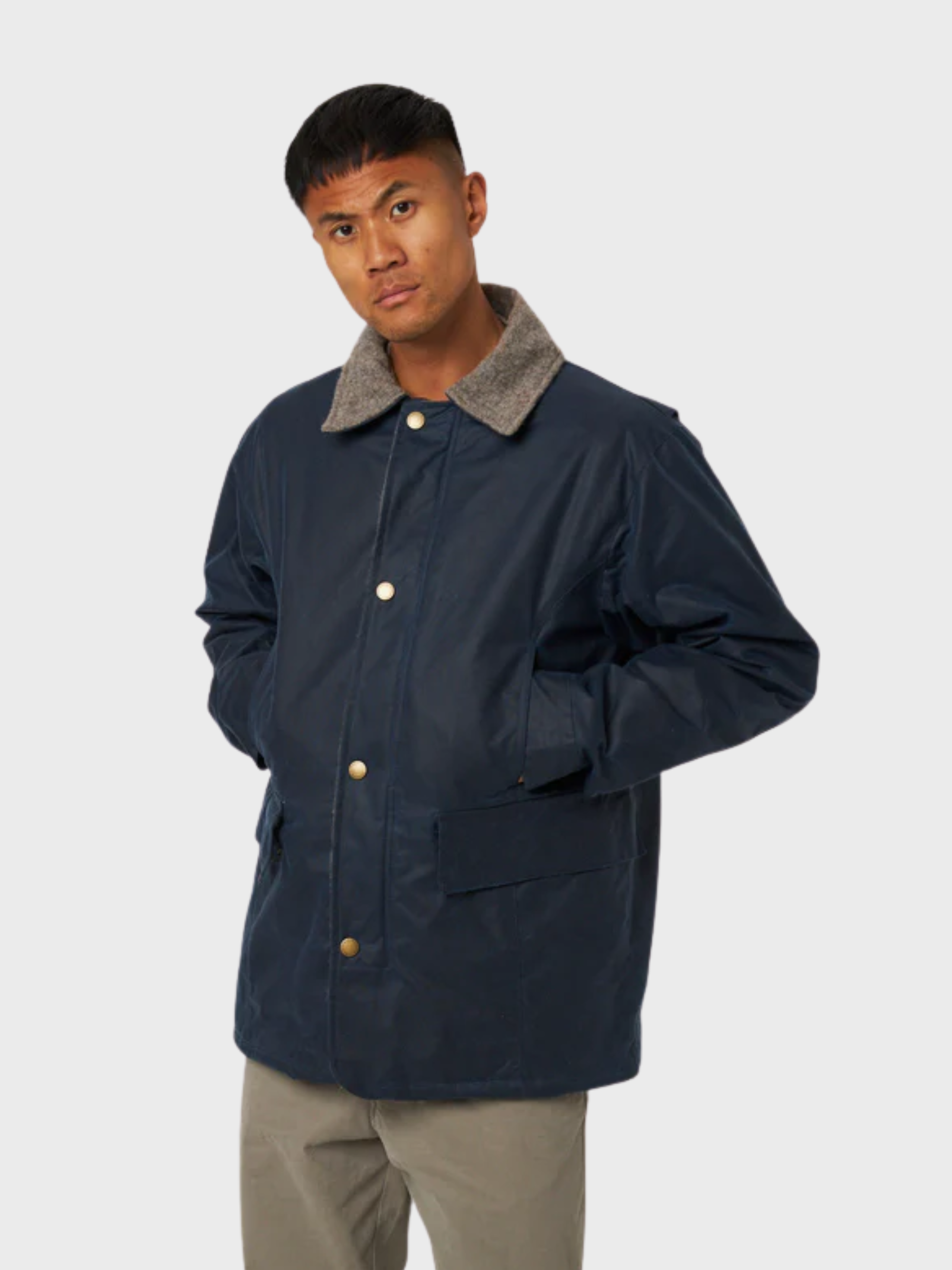 Peregrine Field Coat - Marine-Men's Coats-Brooklyn-Vancouver-Yaletown-Canada
