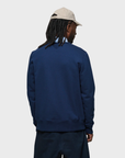 Merz Sturdy Loopback Fleece Sweatshirt - ink blue-Men's Sweatshirts-Brooklyn-Vancouver-Yaletown-Canada