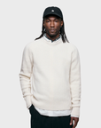 Merz Men's Crew Pullover Ribbed - nature-Men's Sweaters-Brooklyn-Vancouver-Yaletown-Canada