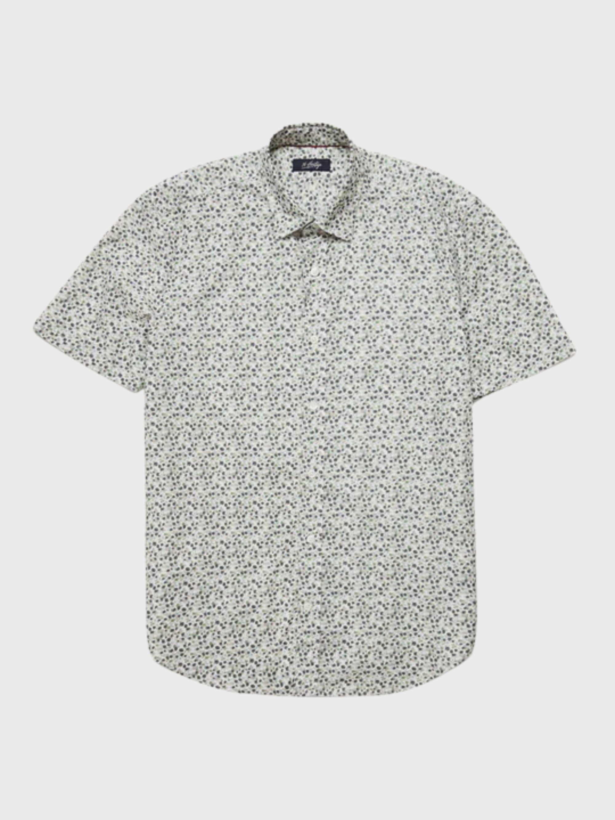 34 Heritage Grove Short Sleeve Shirt Olive-Men's Shirts-Brooklyn-Vancouver-Yaletown-Canada